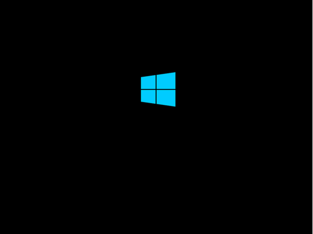 图1  Windows 10启动界面